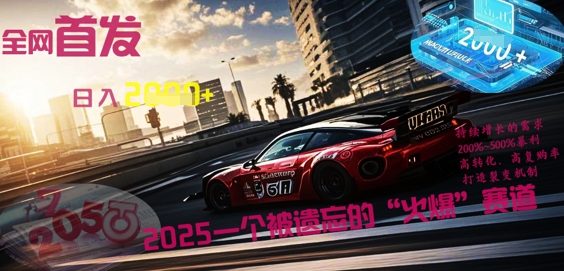 全网首发:2025一个被遗忘的“火爆”赛道轻松日入多张-俗人圈网创