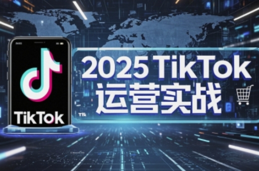 2025TikTok电商运营,掌握TikTok店铺运营核心技巧,实现低成本高转化-俗人圈网创